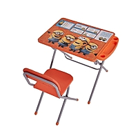 Комплект детской мебели Polini kids 303 Гадкий я, цвет оранжевый
