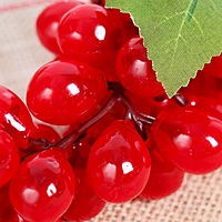 Искусственный виноград, 36 ягод, глянцевый, микс