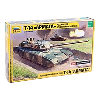 Сборная модель «Российский танк Т-14 Армата»