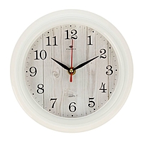 Часы настенные "Белое дерево", "Рубин", 21х21 см