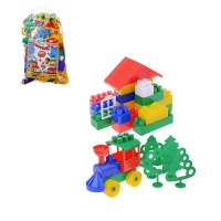 Конструктор "Строитель", 253 детали