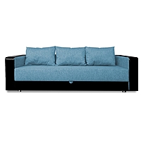 Диван "ЛИДЕР", рогожка Denim / SANNY BLACK