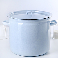 Кастрюля 12,0л цил.  б/деколи