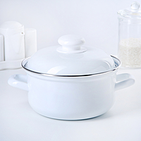 Кастрюля 1,5л сот.  б/деколи