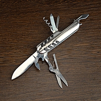 Нож швейцарский "Марсель" 7в1 рукоять с насечками