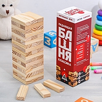 Игра настольная "Падающая башня. Классика"