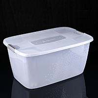 Бокс 46 л 600х400х290мм, универсальный, на колёсиках