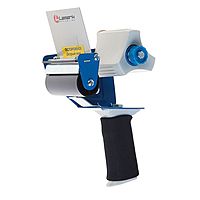 Диспенсер для упаковочной клейкой ленты Lamark 75мм, синий