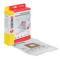 Мешки-пылесборники M-55 Ozone синтетические для пылесоса, 5 шт