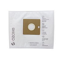Мешки-пылесборники SE-04 Ozone синтетические для пылесоса, 3 шт