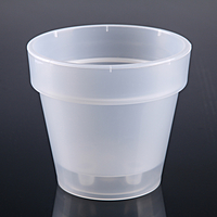 Кашпо "Порто" со вставкой 1л, цвет прозрачное