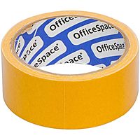 Клейкая лента двусторонняя 38 мм х 10м OfficeSpace, полипропилен