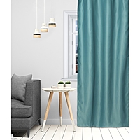 Штора портьерная «Этель» 270×300см, блэкаут, цвет изумрудный, пл. 210 г/м², 100% п/э