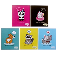 Тетрадь 36л кл У меня лапкик, офсет, карт.обл., микс