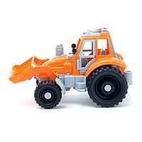 Игрушка Трактор с грейдером 398 цвета в ассортименте