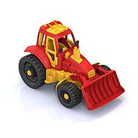 Игрушка Трактор с грейдером 398 цвета в ассортименте