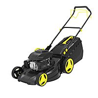 Газонокосилка бензиновая Huter GLM-6.0 S, 4Т, 6 л.с., самоходная, ширина/высота 530/25-75 мм   43539