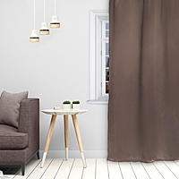 Штора портьерная «Этель» 270×300 см, двусторонний блэкаут, цвет Шоколад, пл. 240 г/м², 100% п/э