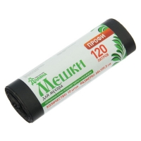 Мешки для мусора 120 л "Профи", толщина 12 мкм, рулон 10 шт