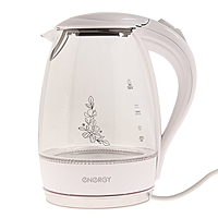 Чайник электрический ENERGY E-262, 2200 Вт, 1.7 л, белый