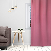 Штора портьерная «Этель» 270×300 см, двусторонний блэкаут, цвет Розовый, пл. 240 г/м², 100% п/э