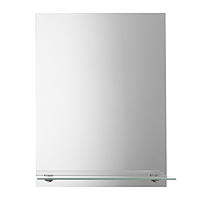 Зеркало, настенное, с полкой, 30×40 см