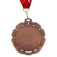 Медаль под нанесение 009, d=7, бронза