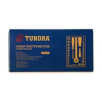 Набор инструментов в кейсе TUNDRA, универсальный, 1/4" и 3/8", 39 предметов