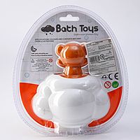 Игрушка для игры в ванне «Мишка на облачке», с брызгалкой