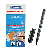 Маркер Centropen 2836 перманентный, 1.0 мм, чёрный