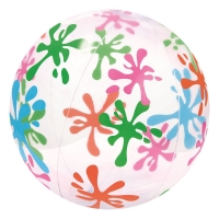 Мяч пляжный "Краски", 41 см, цвета МИКС