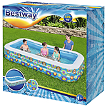 Бассейн надувной Цветочный мир 305х183х56 см 54121 Bestway