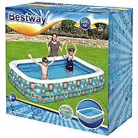 Бассейн надувной Цветочный мир 305х183х56 см 54121 Bestway