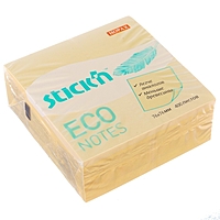 Блок с липким краем 76*76мм Stick`n ECO 400л пастель жёлт 21799