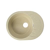 Мойка кухонная из камня MARRBAXX Тейлор Z10Q2, 575х440х215 мм, бежевая