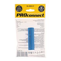 Аккумулятор REXANT, 18650 unprotected, Li-ion, 2000 мАЧ, 3.7 В, инд. упаковка