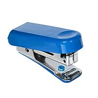 Степлер №10 10л Attomex пласт корп, встр антистепл, синий, к/к 4142315