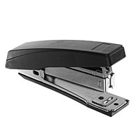 Степлер №10 18л Attomex пласт корп, встр метал антистепл, чёрный, к/к 4142325