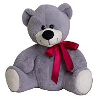 Мягкая игрушка "Медведь Мишаня" цвет серый, 32 см