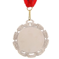 Медаль под нанесение 009 серебро