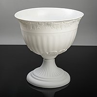 Вазон Ангара N3, 12л, цвет Белый