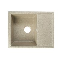 Мойка кухонная из камня MARRBAXX Анастасия Z150Q5, 575х470х177, глянцевая, песочная