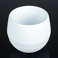 Кашпо "Дуэт", 1,5л, цвет Белый