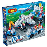 Конструктор «Пассажирский лайнер, автобус, сервисный автомобиль и КДП»