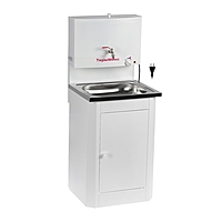 Умывальник "ТермМикс", с электроводонагревателем, нержавеющая мойка, 1250 Вт, 17 л, белый