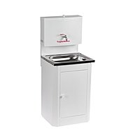 Умывальник "ТермМикс", без электроводонагревателя, нержавеющая мойка, 1250 Вт, 17 л, белый