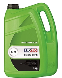 Антифриз Luxe G11 Long Life Green 5 кг зеленый