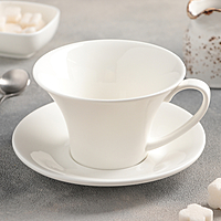 Чайная пара: чашка 330 мл, блюдце, WL-993171 / AB