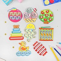 Линейки-трафареты "Детское ассорти" 120208