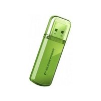 USB-флешка Silicon Power 64Gb Helios 101 SP064GBUF2101V1N , USB2.0, зеленый